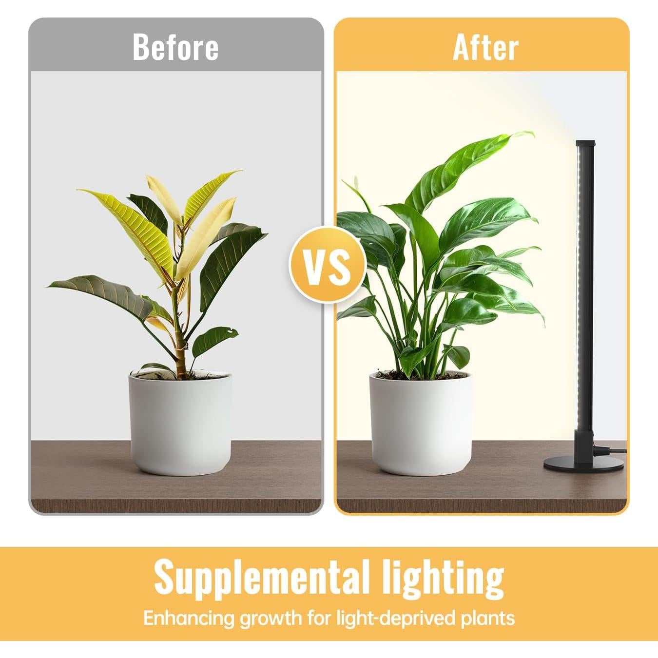 Luz de Cultivo Vertical SpeePlant 1.4FT 72 LEDs 5000K