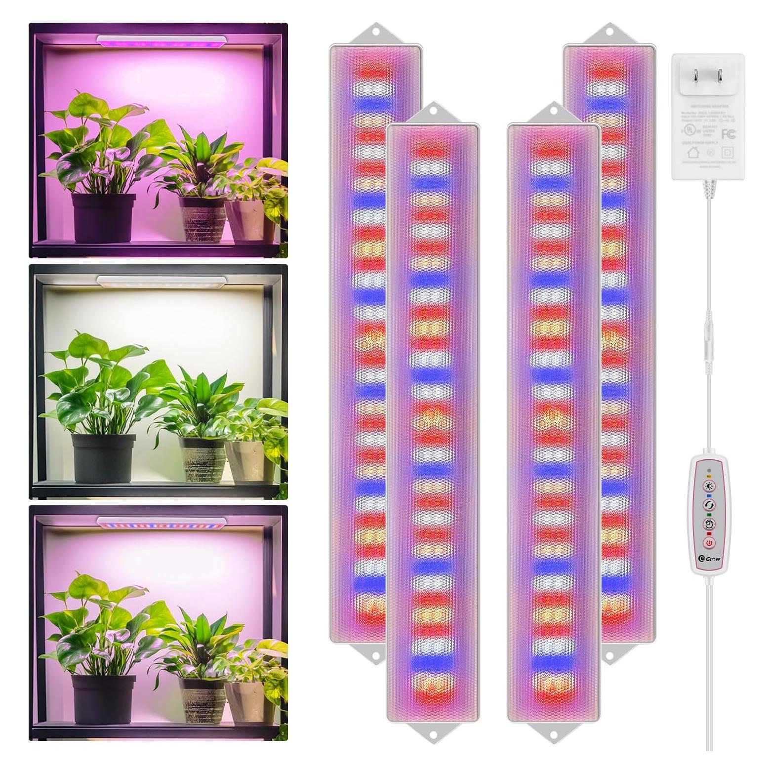 Luces de Crecimiento LED Eurbolan 40W 420 LEDs Espectro Completo