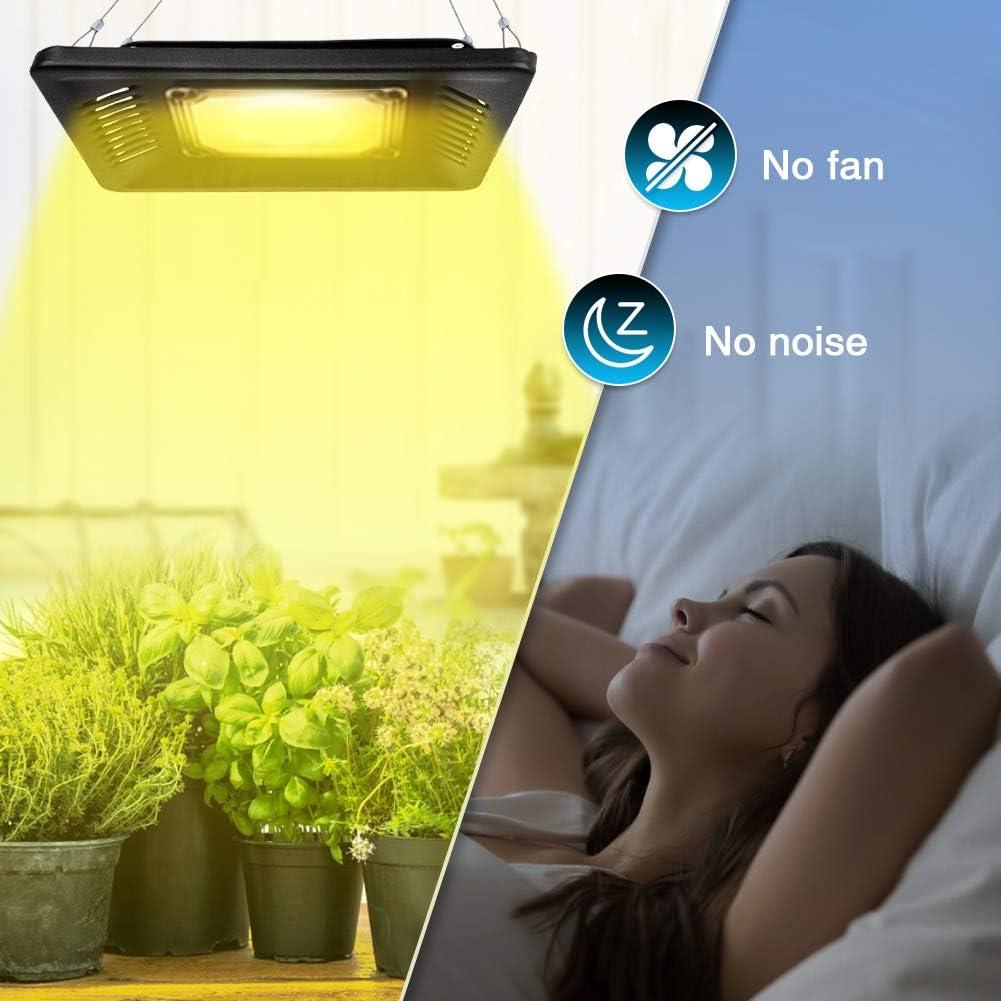 Luz de Cultivo LED Relassy 150W Impermeable Espectro Completo