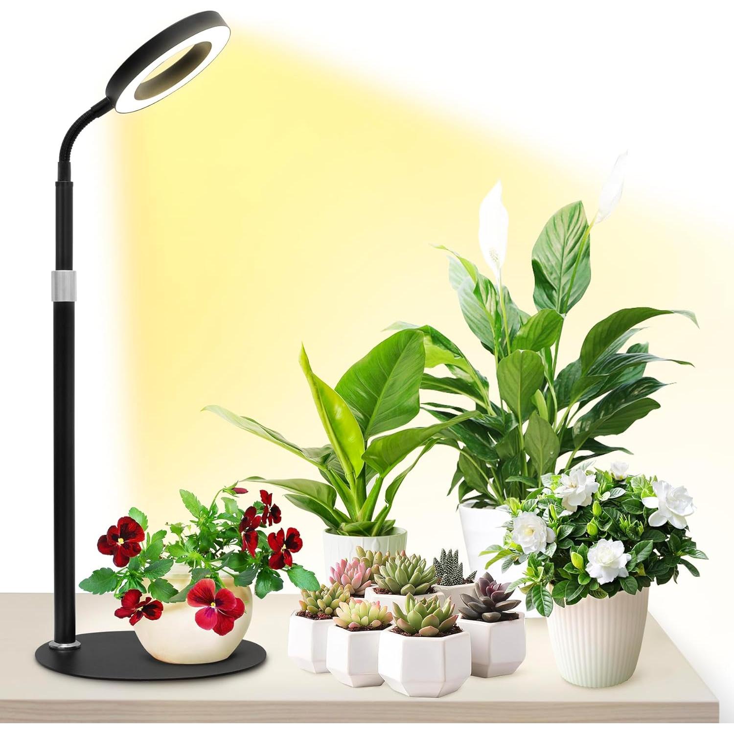 Lámpara de Crecimiento LED MistyJungle 18W Ajustable 35-61cm