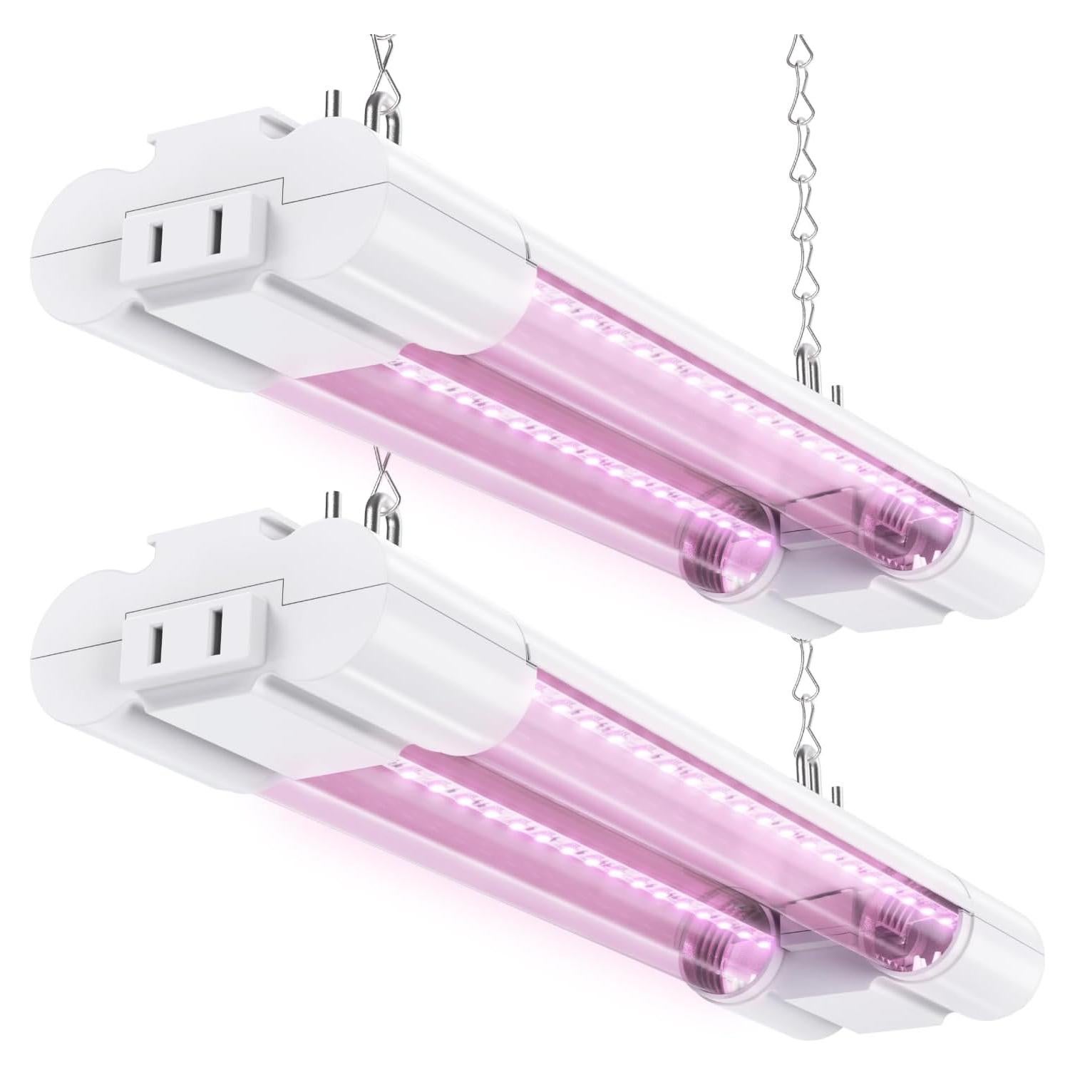 Luz de Cultivo LED Sunco 30cm Espectro Completo 10W Paquete de 2