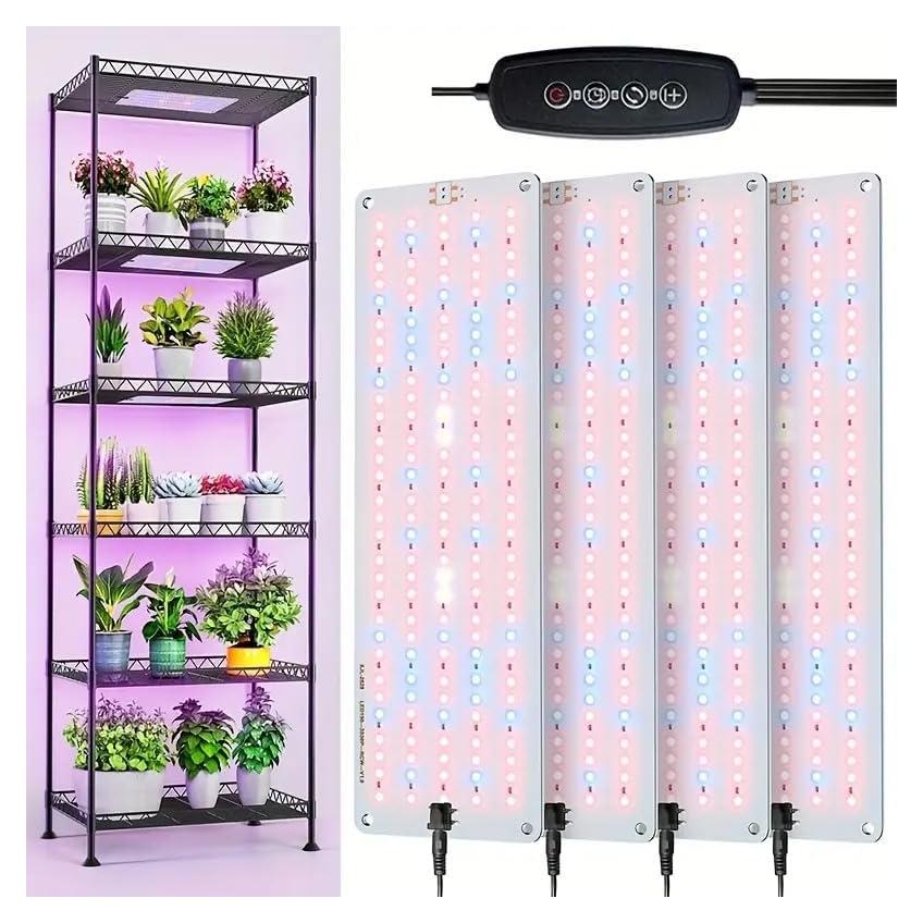 Luz de Cultivo LED VPCRT6 43W Espectro Completo 616 LEDs