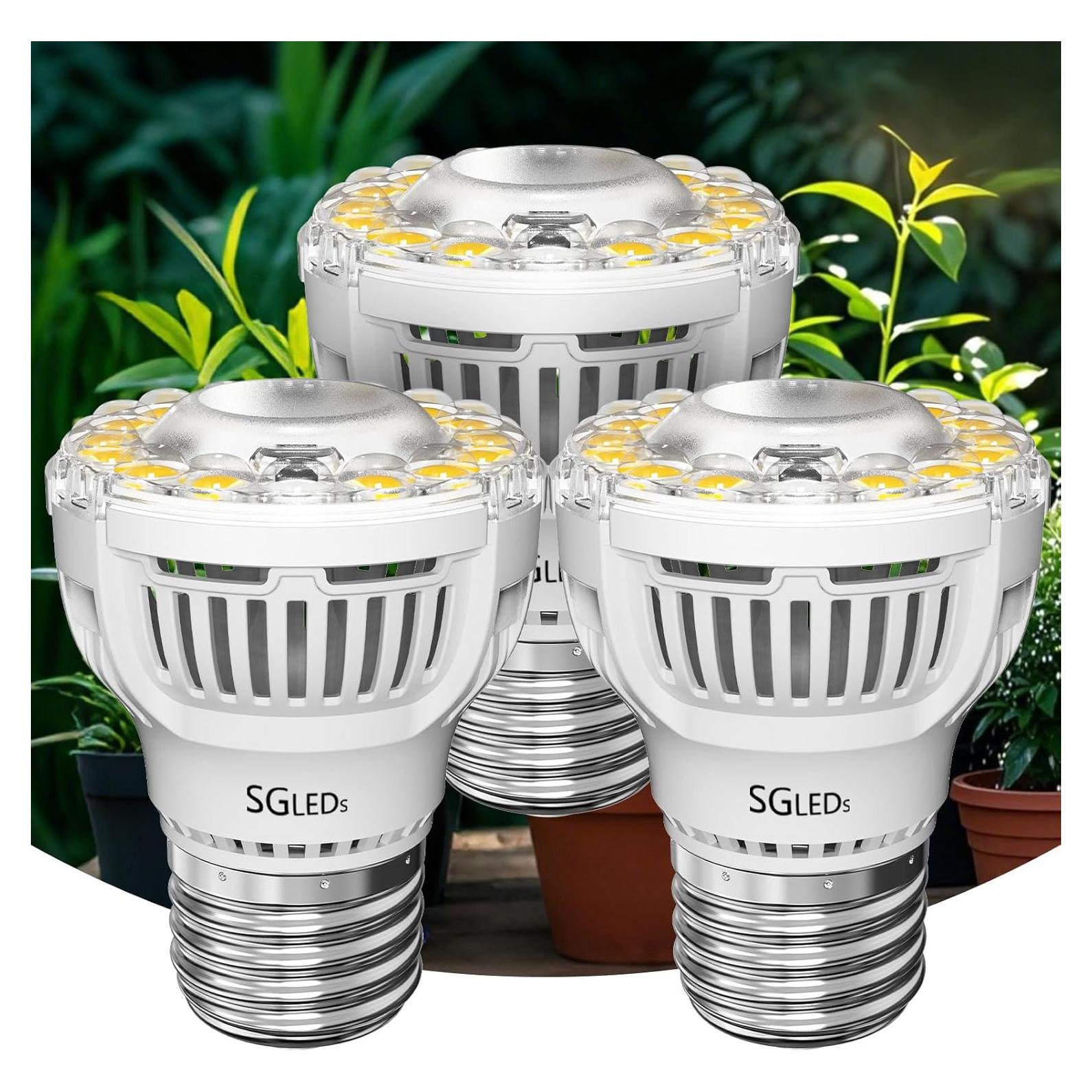 Bombillas LED de Crecimiento SGLEDs A15 7W Espectro Completo 3P