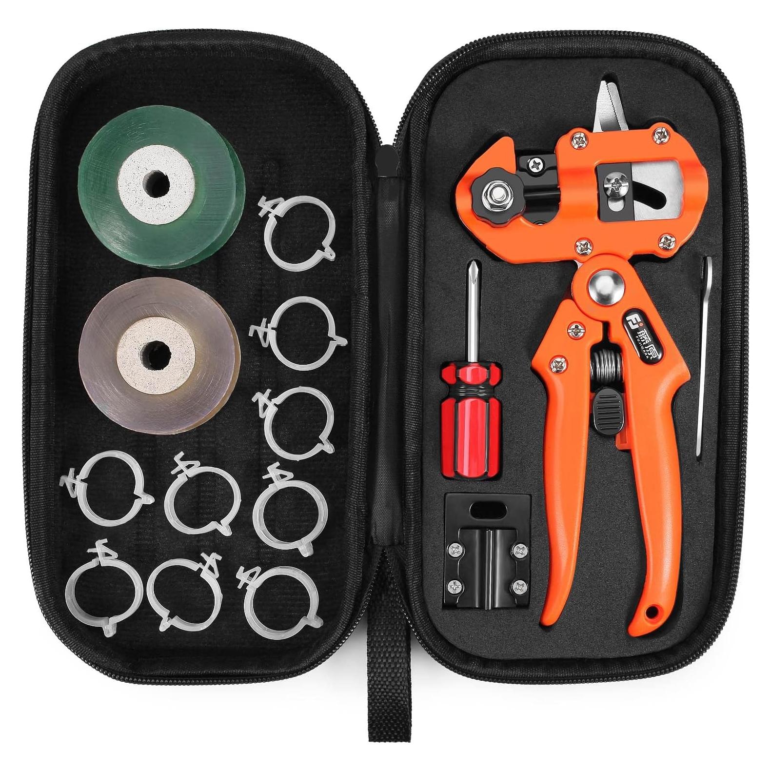 Kit de Poda Multifuncional FUJIWARA - Herramienta de Injerto U/V/Ω