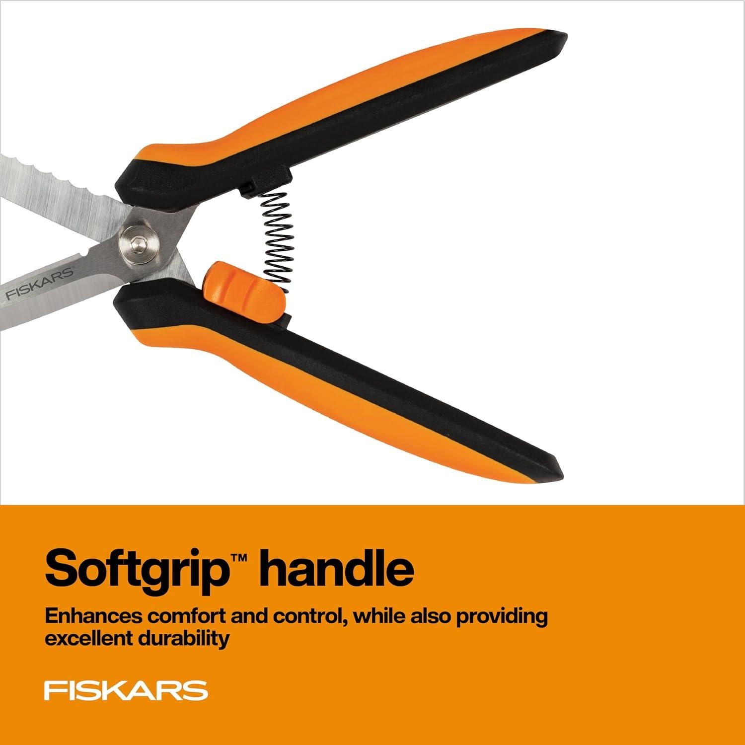 Tijeras de Podar Fiskars 20.32 cm con Mango SoftGrip