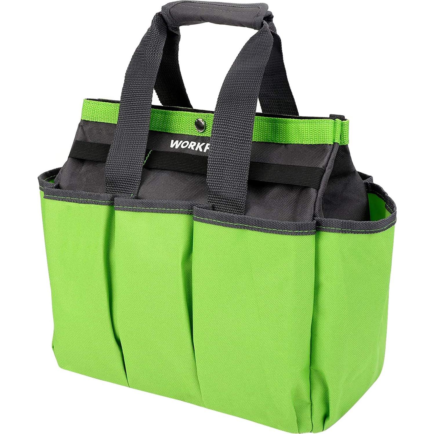 Bolsa de Herramientas de Jardín Workpro Verde 30.48x30.48cm