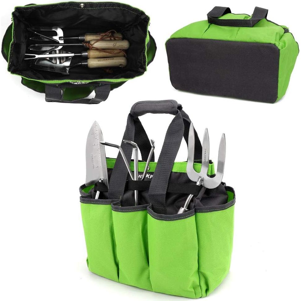 Bolsa de Herramientas de Jardín Workpro Verde 30.48x30.48cm