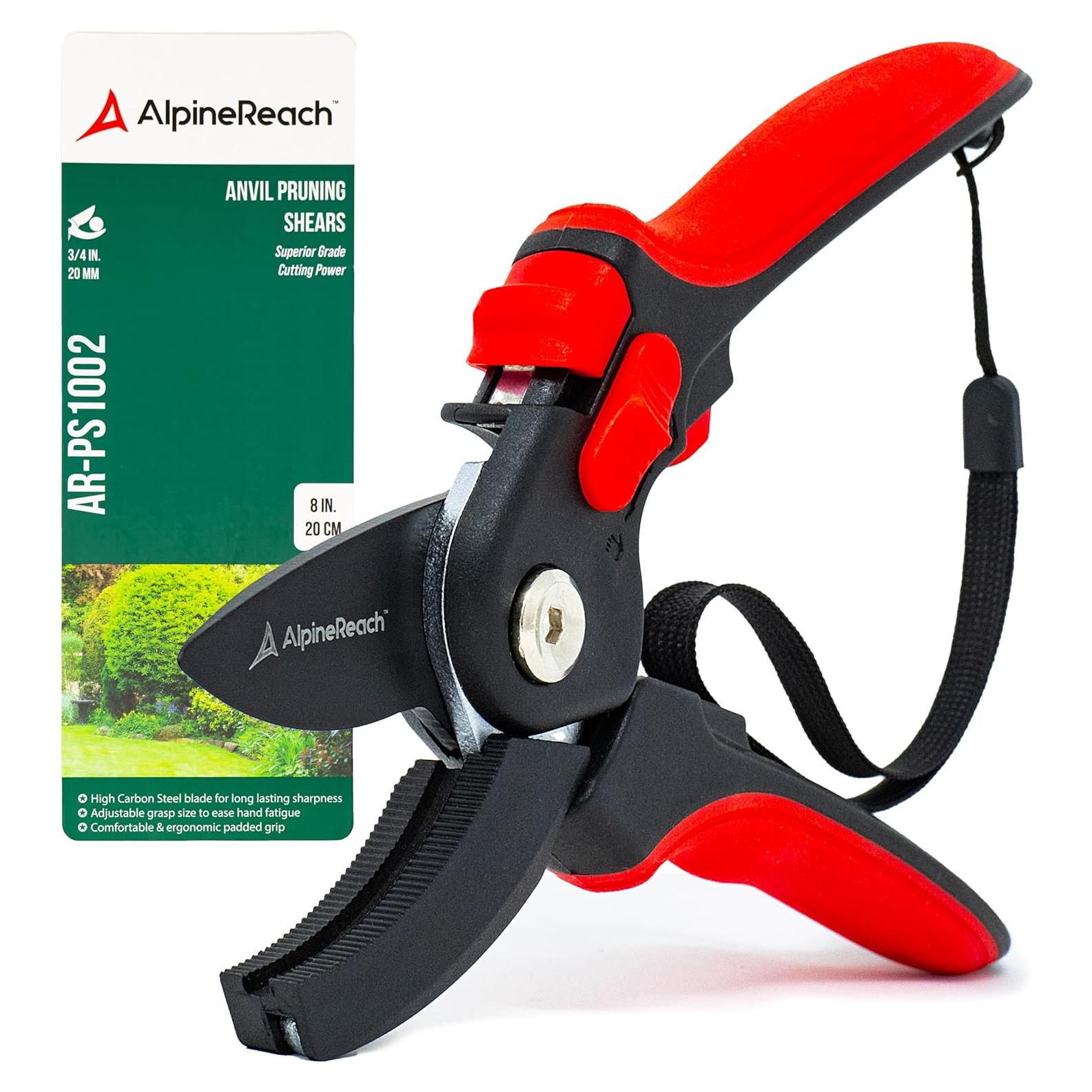 Tijeras de Podar Anvil AlpineReach - Acero Alto Carbono 21cm
