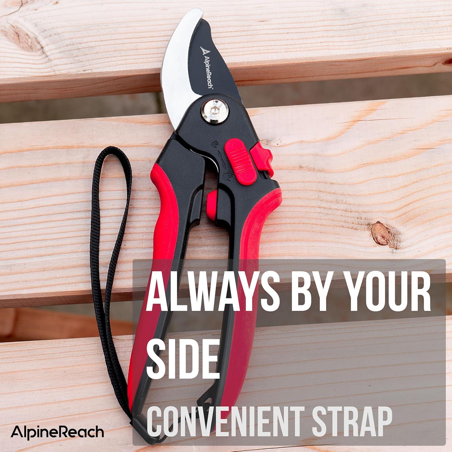 Tijeras de Podar Anvil AlpineReach - Acero Alto Carbono 21cm