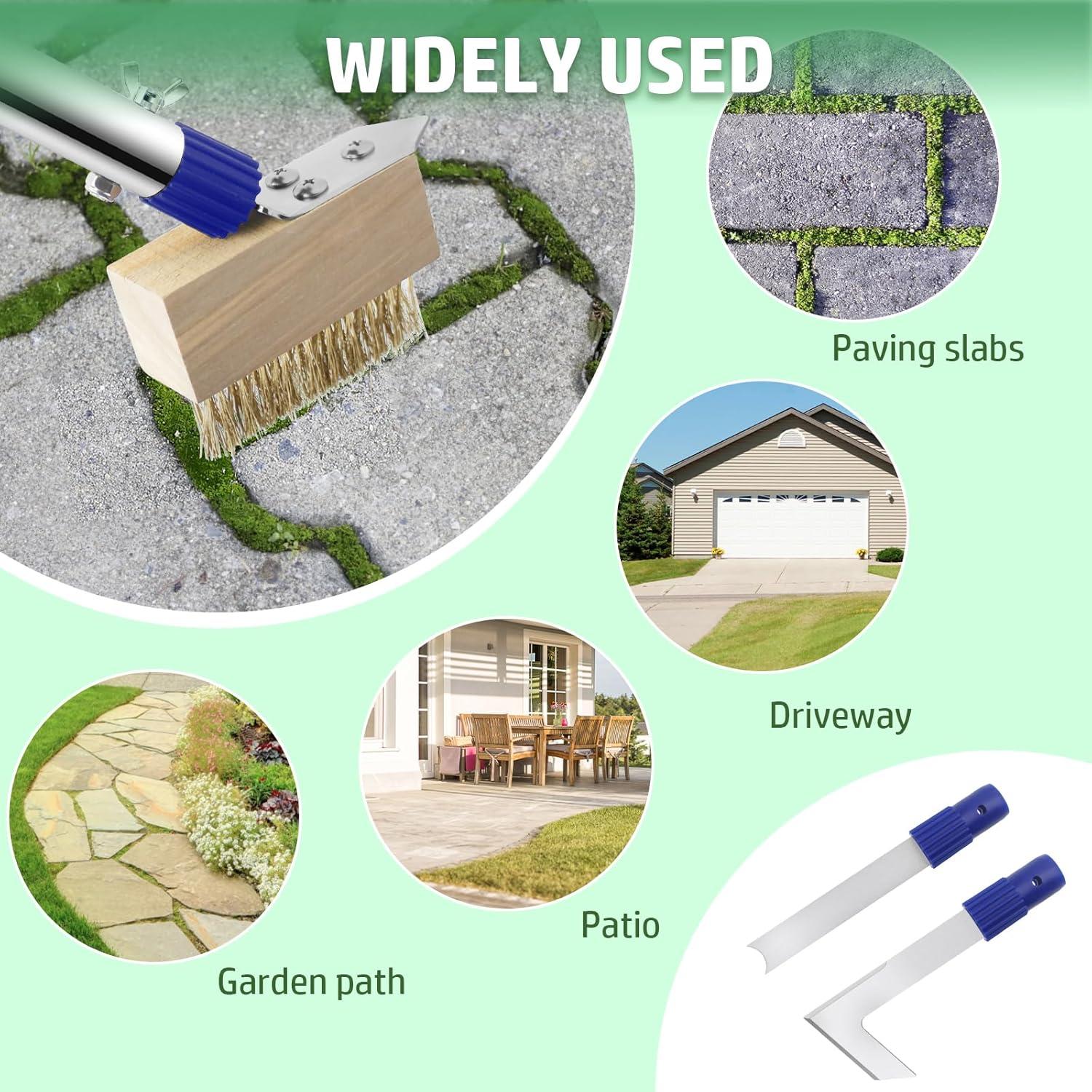 Herramienta Desmalezadora de Grietas YUJOIBAN 3 en 1 60"