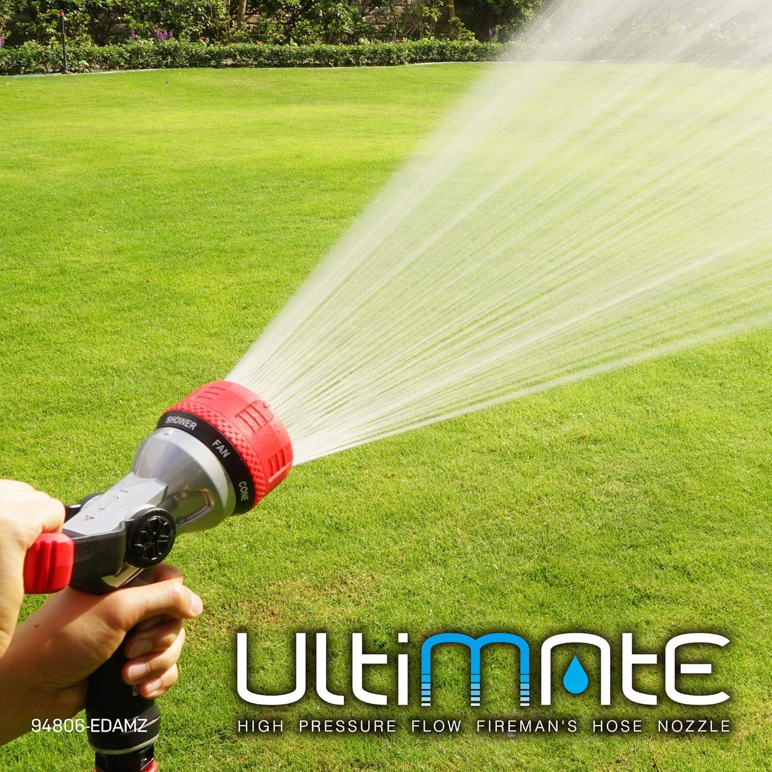 Boquilla de Manguera de Metal Eden 96806 7 Patrones de Riego