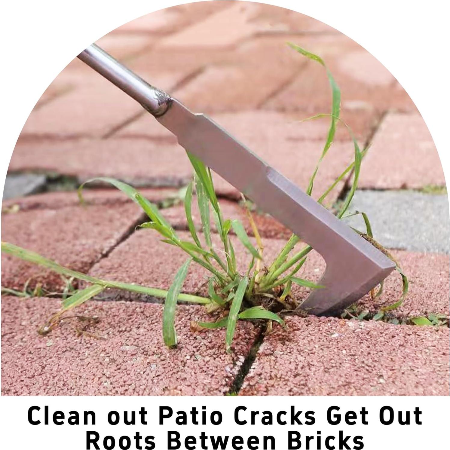 Juego de Herramientas de Jardín PDETVEO 2 Piezas Acero Inoxidable