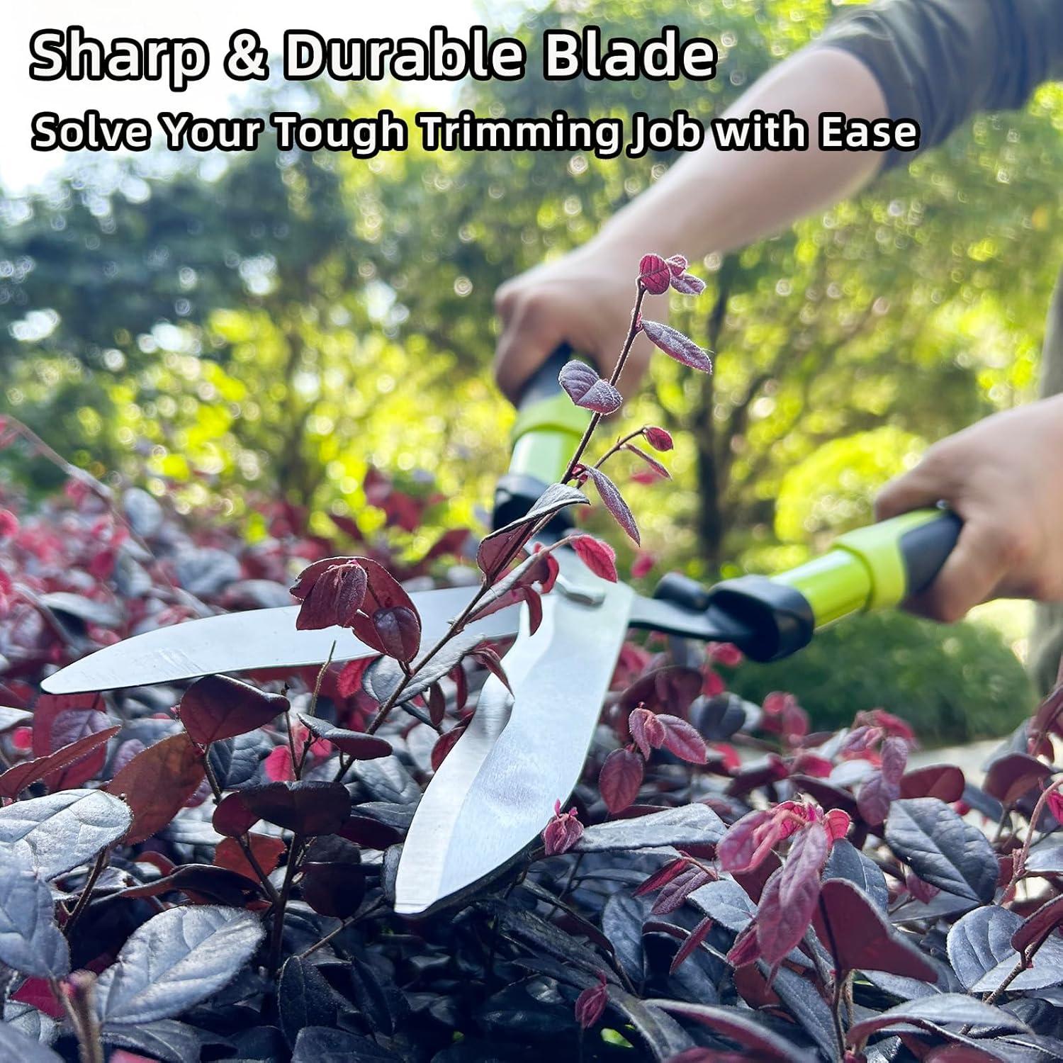 Juego de Cortadores de Seto YRTSH 3 Piezas 48.3 cm Jardín