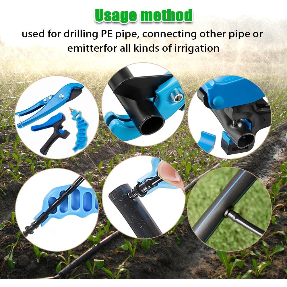 Juego de 3 Piezas Cortadores de Tubos de Riego WSDMAVIS 16/20/25mm