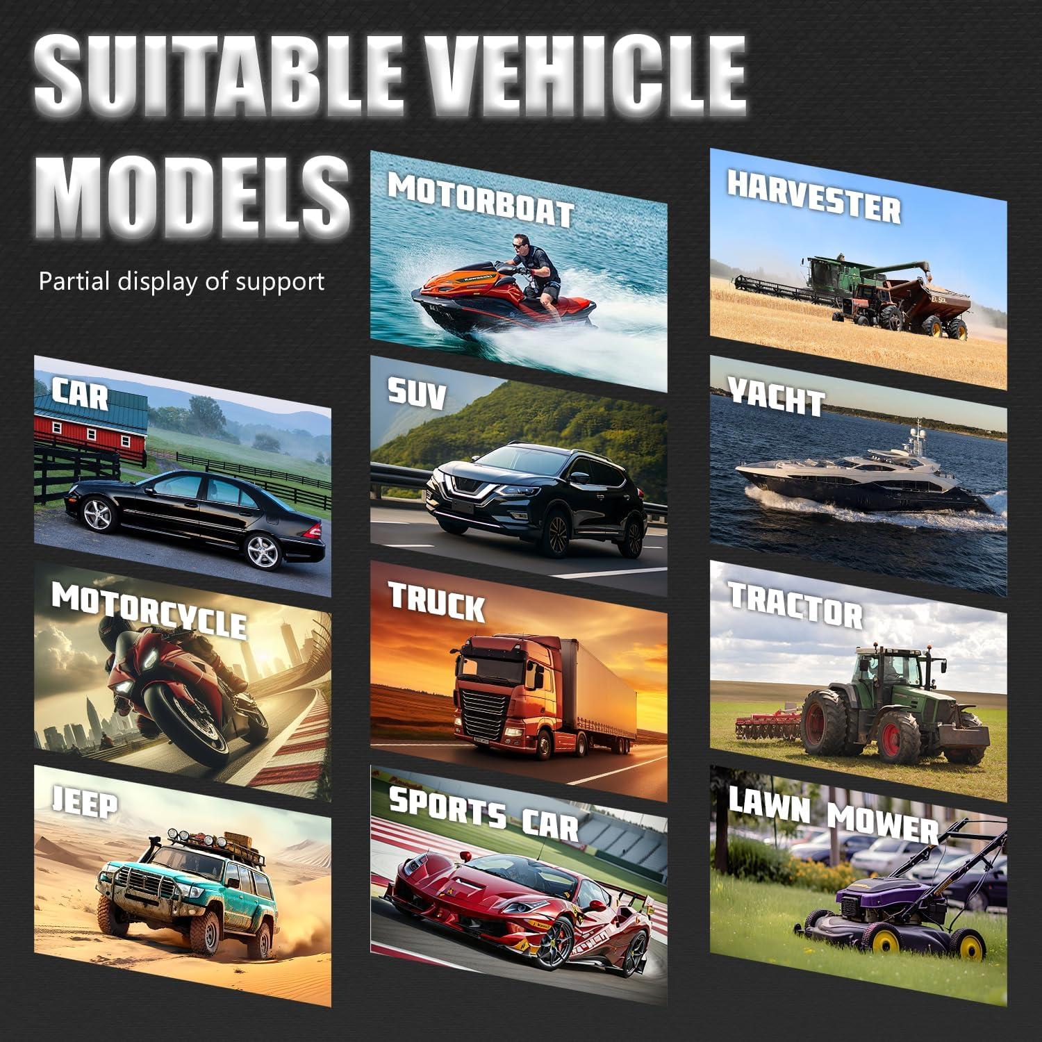 Cargador de Batería Inteligente 10A 12V/24V COREBOX 10CD