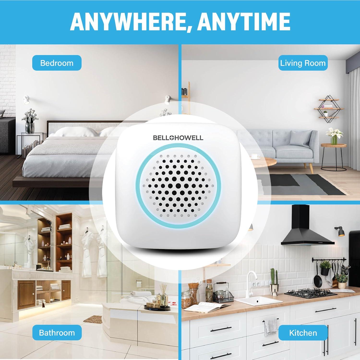 Repelente de Plagas Ultrasónico Bell+Howell 6 Pk Seguro para Mascotas