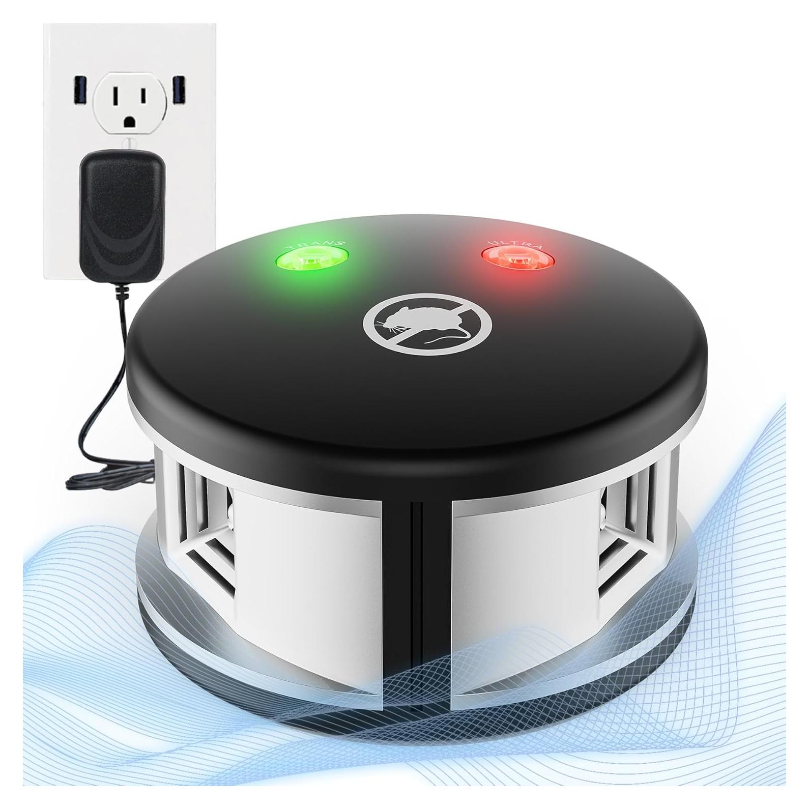 Repelente Ultrasonico de Roedores VISSON TEC 360° Interior