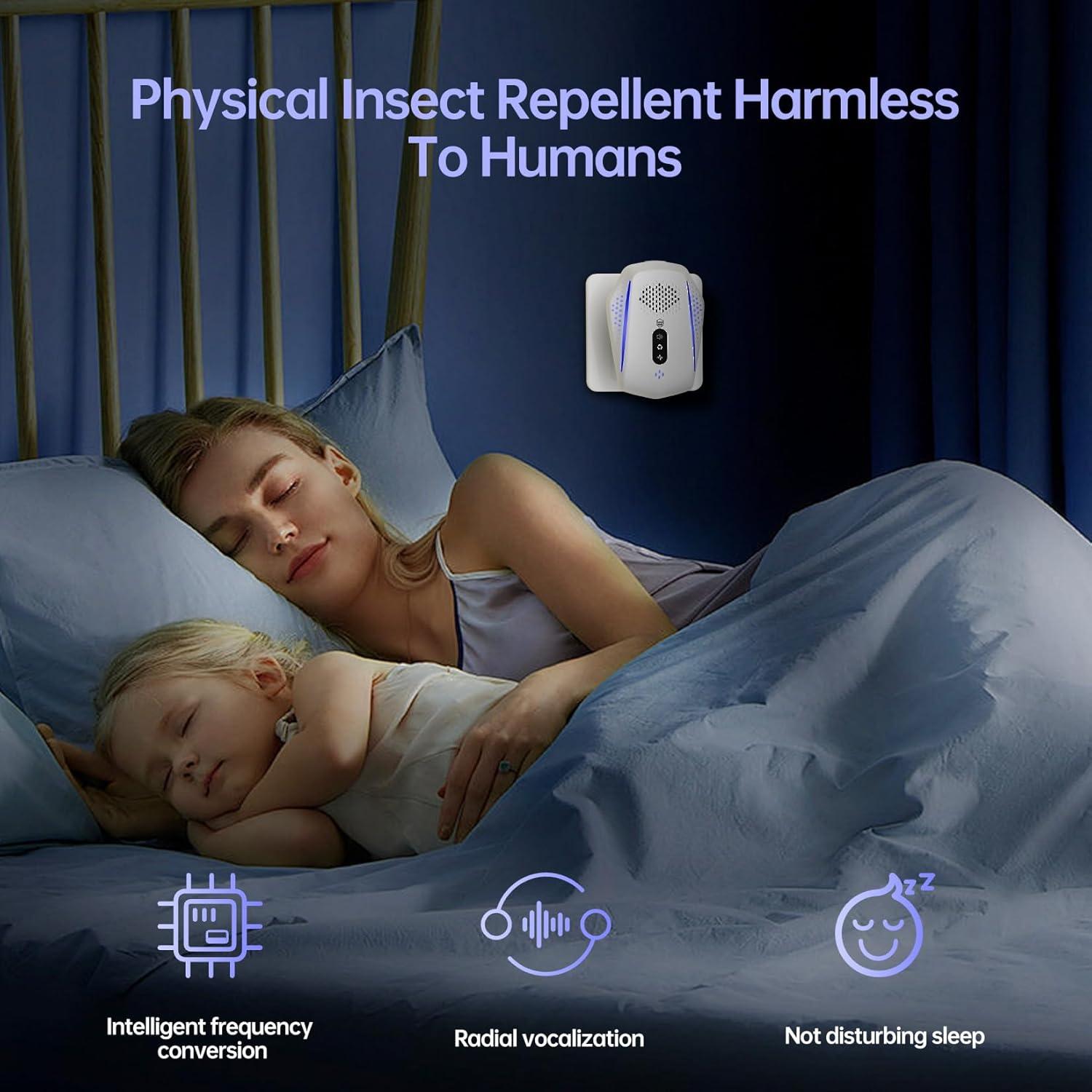 Repelente Ultrasónico de Plagas Dongguan F339 - 111.5 m²