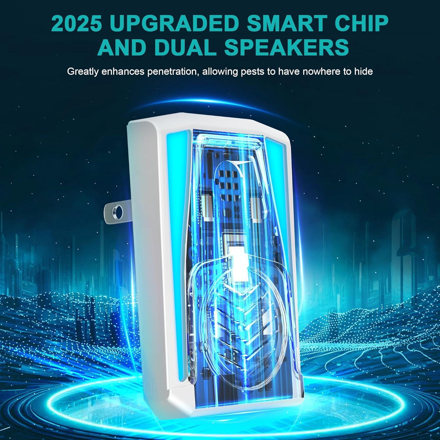 Repelente Electrónico de Insectos SUCGLES HK-336 6 Piezas