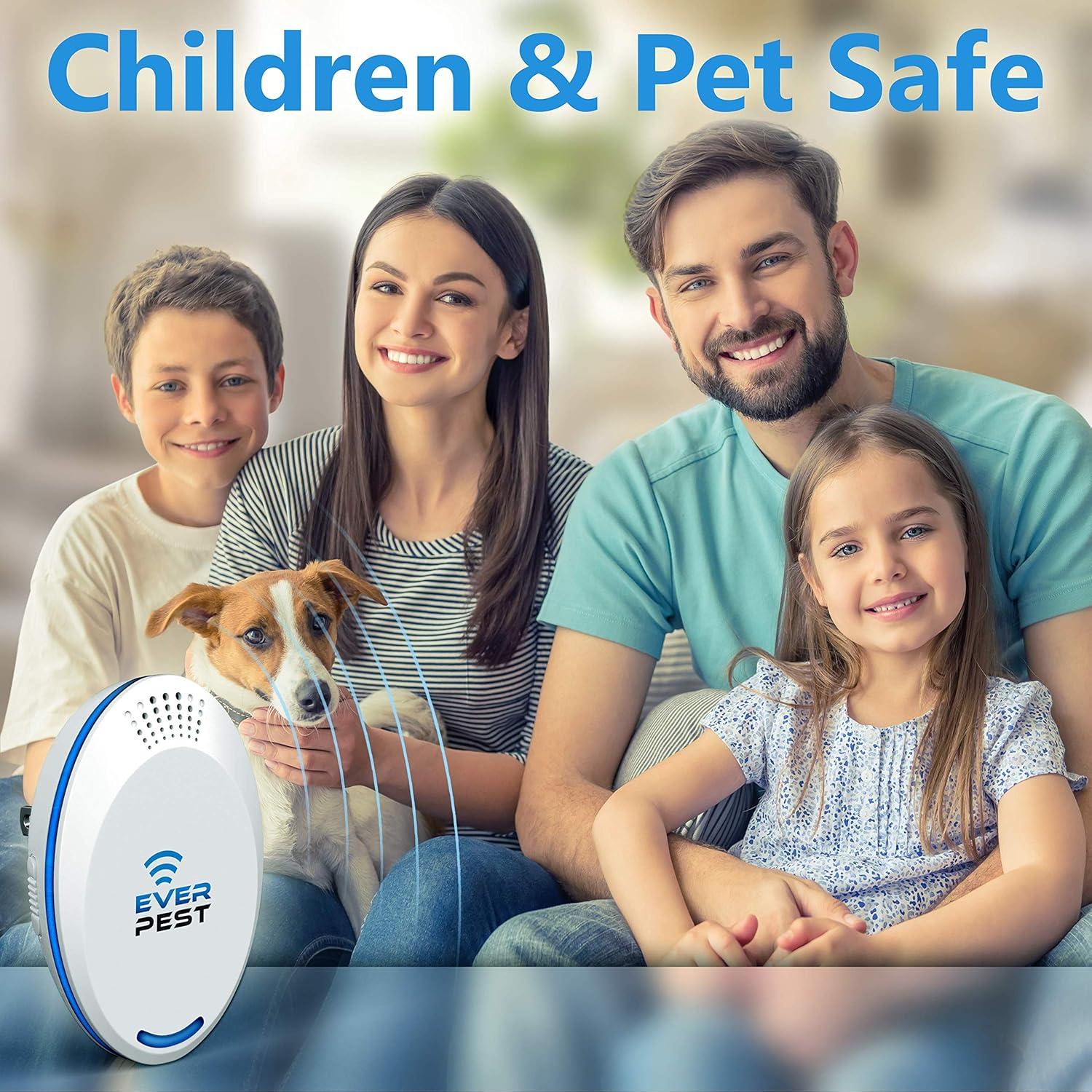 Repelente Ultrasónico de Plagas Ever Pest - 2 Unidades