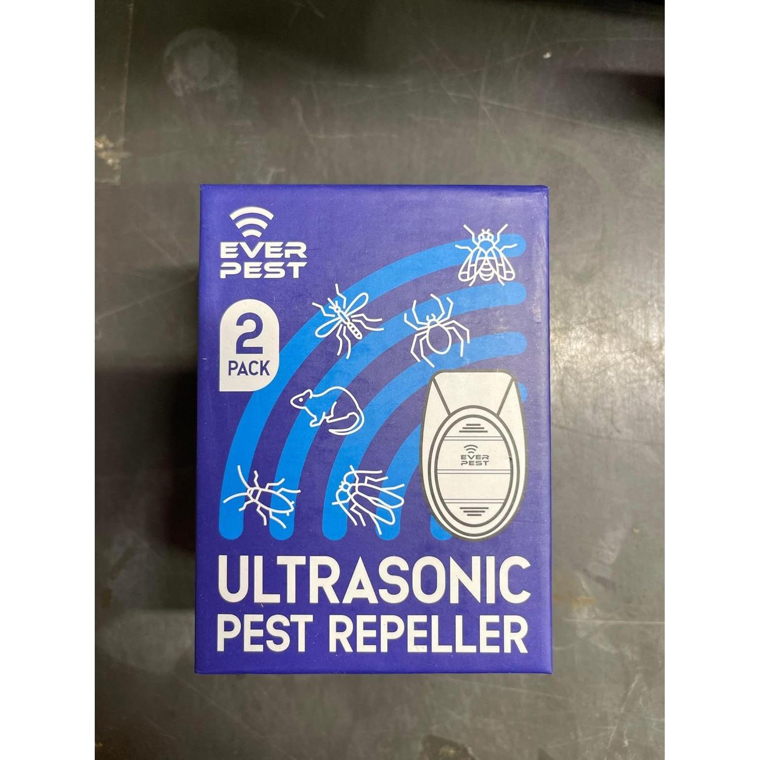 Repelente Ultrasónico Enchufable Ever Pest - 2 Paquetes