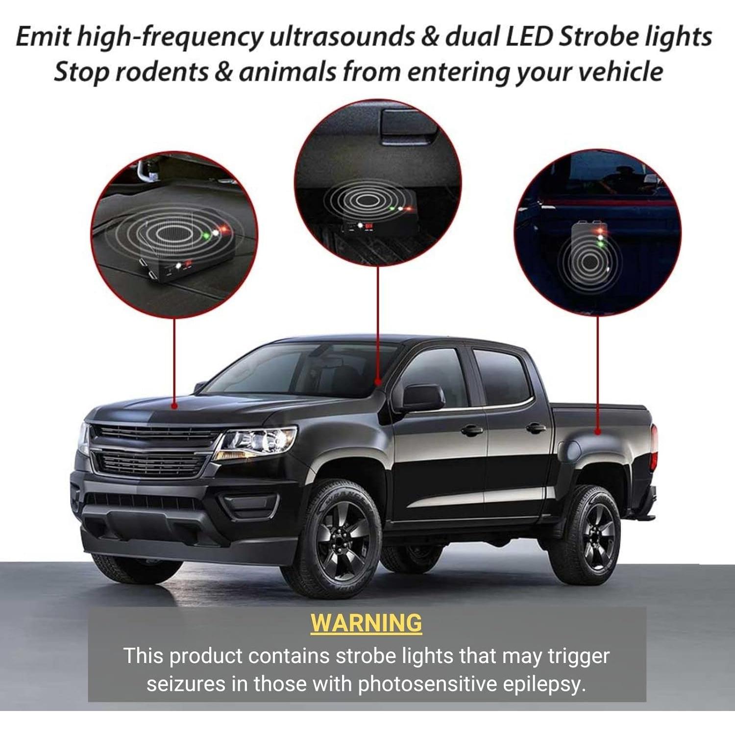 Repelente Ultrasónico de Roedores Glaobule 9515F-01 Verde