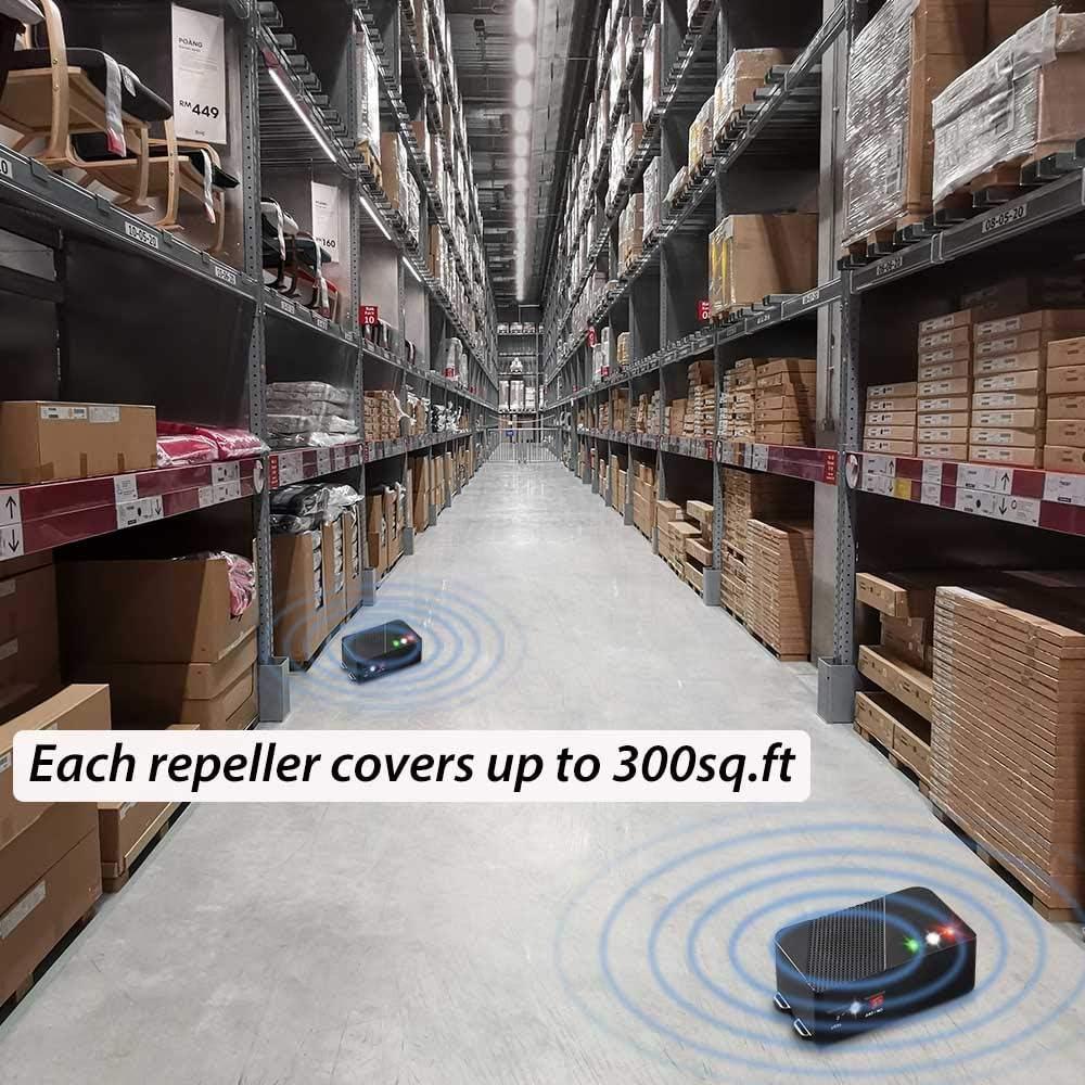 Repelente Ultrasónico de Roedores Glaobule 9515F-01 Verde