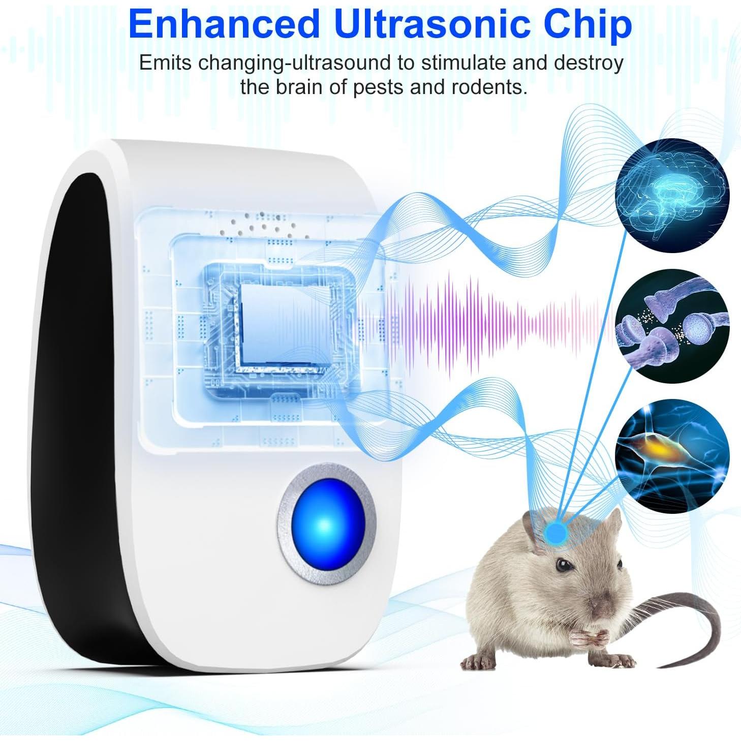 Repelente Ultrasónico Cavalry SLK10 8 Paquetes 148.64 m²