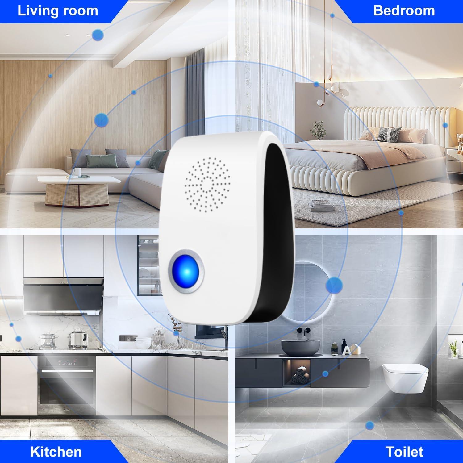 Repelente Ultrasónico Cavalry SLK10 8 Paquetes 148.64 m²