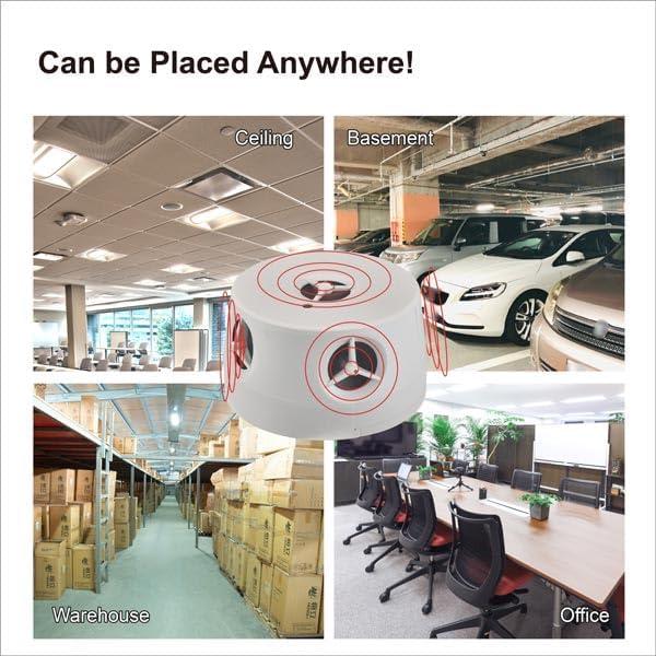 Repelente Ultrasónico de Roedores DigiMax 360° USB y Batería