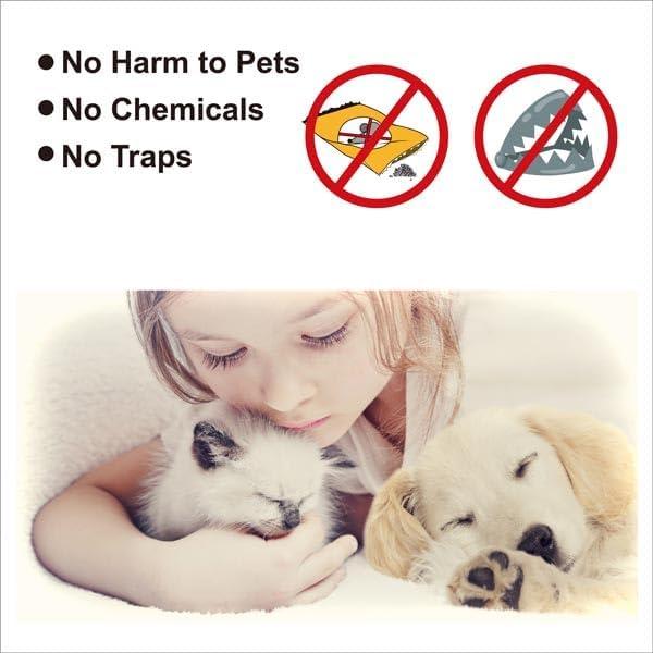 Repelente Ultrasónico de Roedores DigiMax 360° USB y Batería