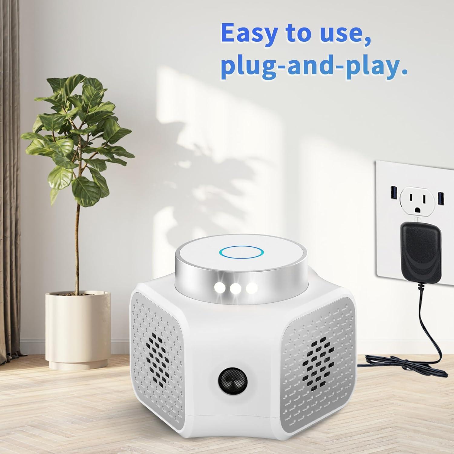 Repelente de Roedores Ultrasónico Cybergiant UR02 - 185 m²