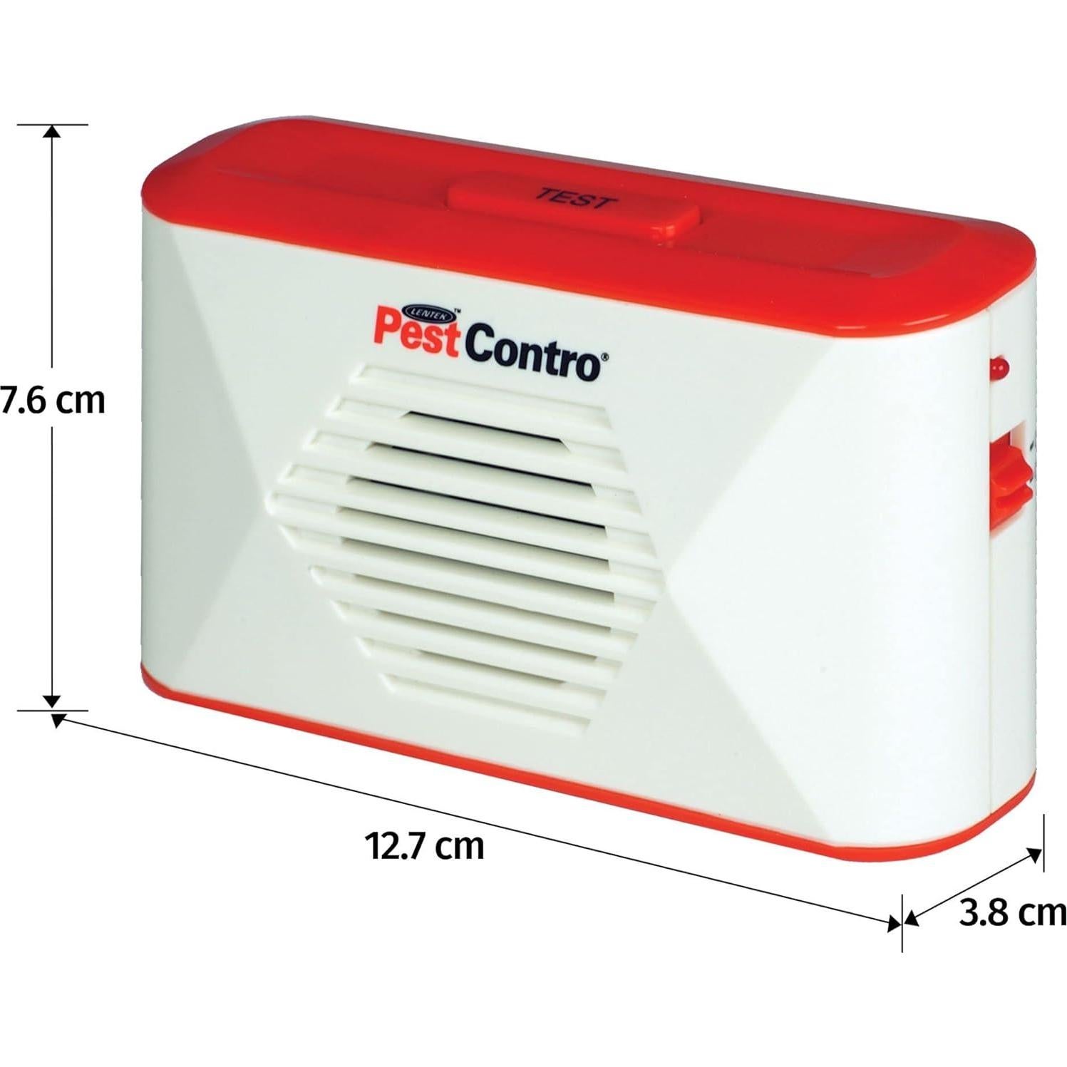 Repelente Ultrasonico de Roedores PestContro PR23, Portátil, Inalámbrico