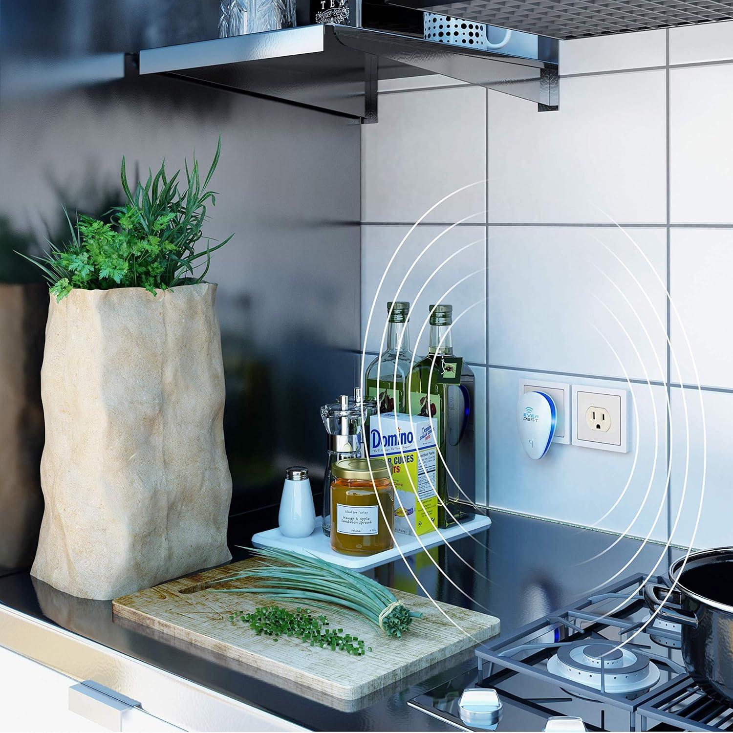 Repelente Ultrasónico de Plagas Ever - Ecológico - Paquete de 2