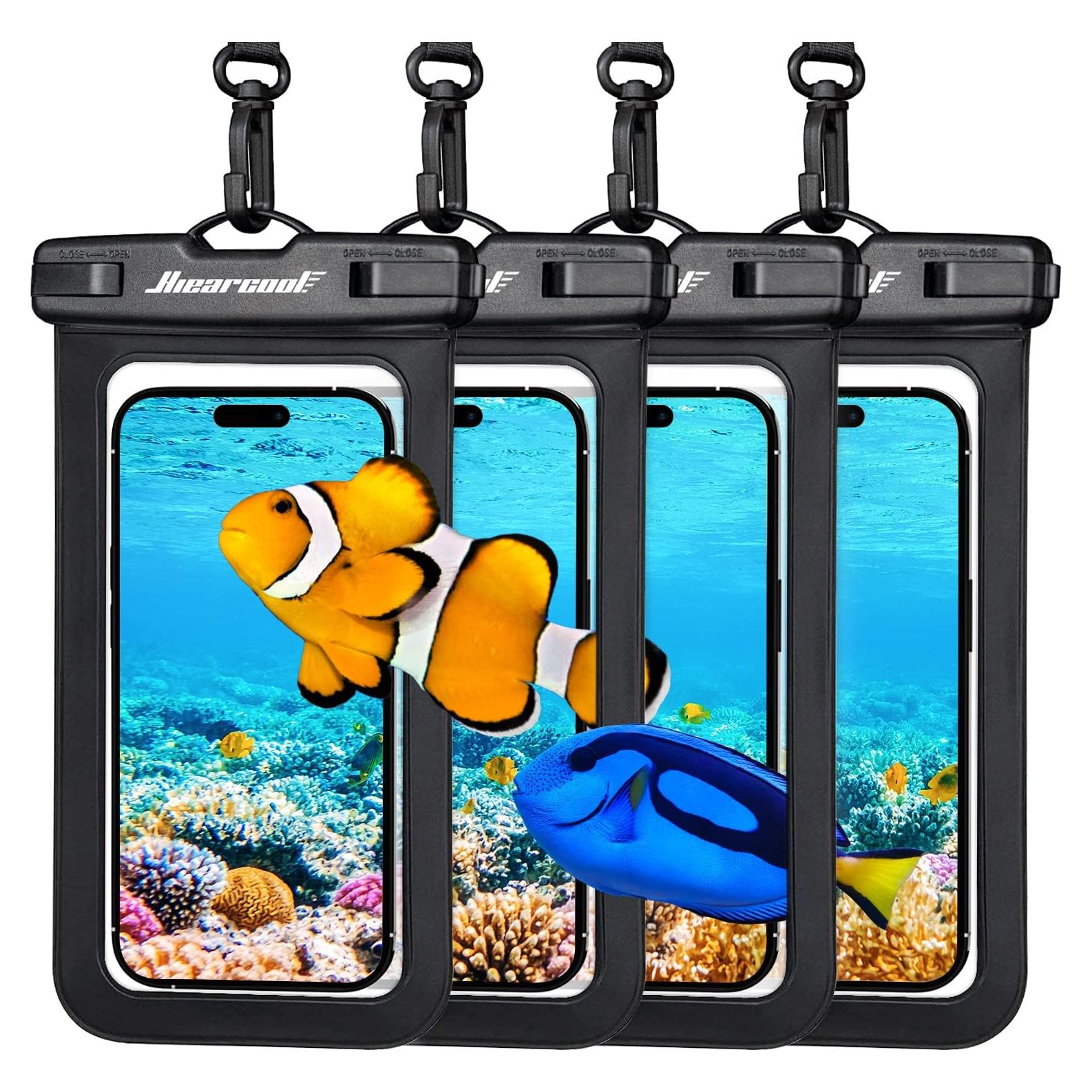 Funda Impermeable Hiearcool para iPhone 14 Pro Max 4 Pack