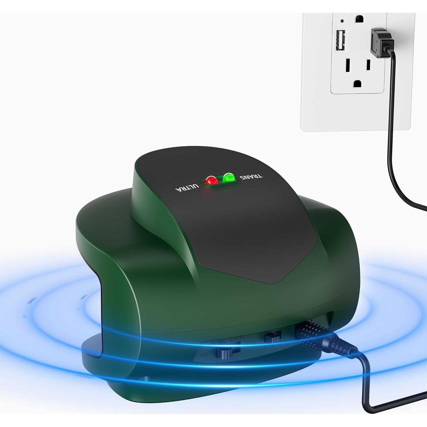 Repelente Ultrasónico de Ratones - Control de Plagas Ecológico