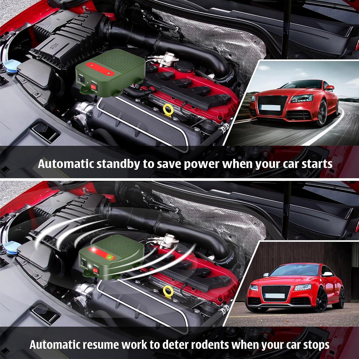 Repelente de Roedores Ultrasonido Glaobule Paquete de 2