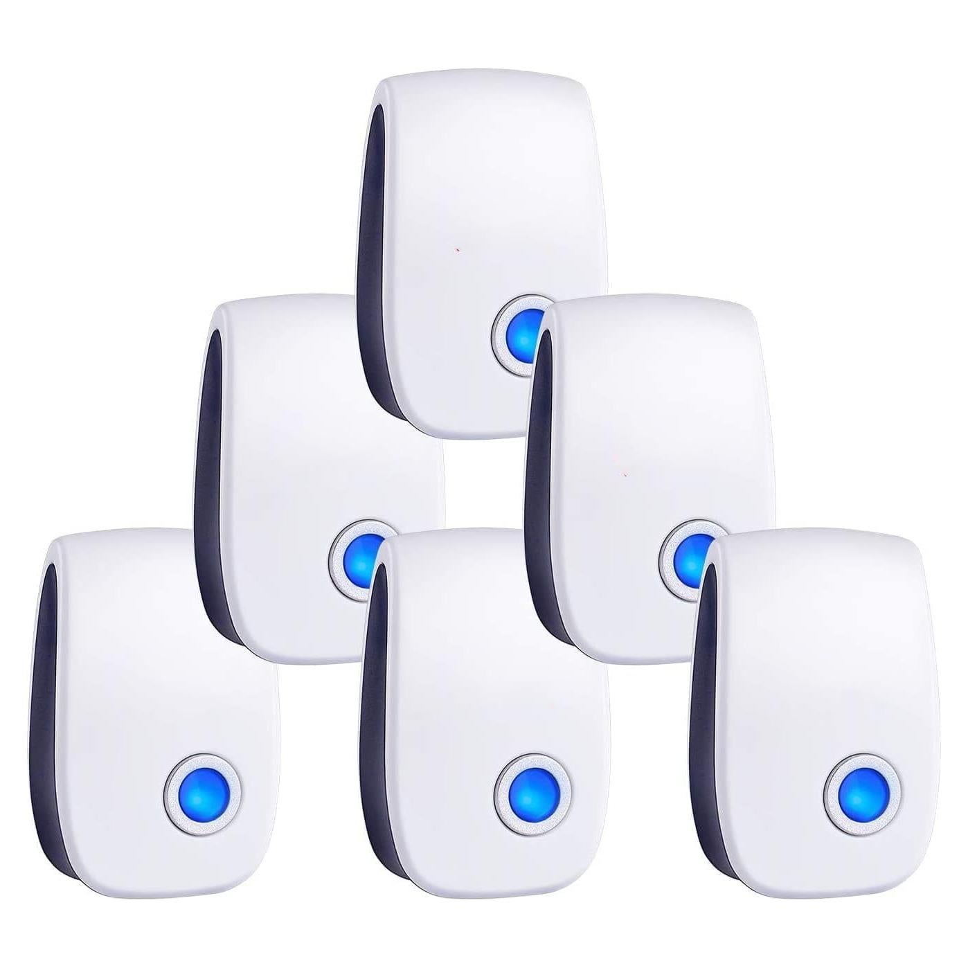 Repelente Ultrasónico ZYBEAUTY 6 Unidades Control Plagas