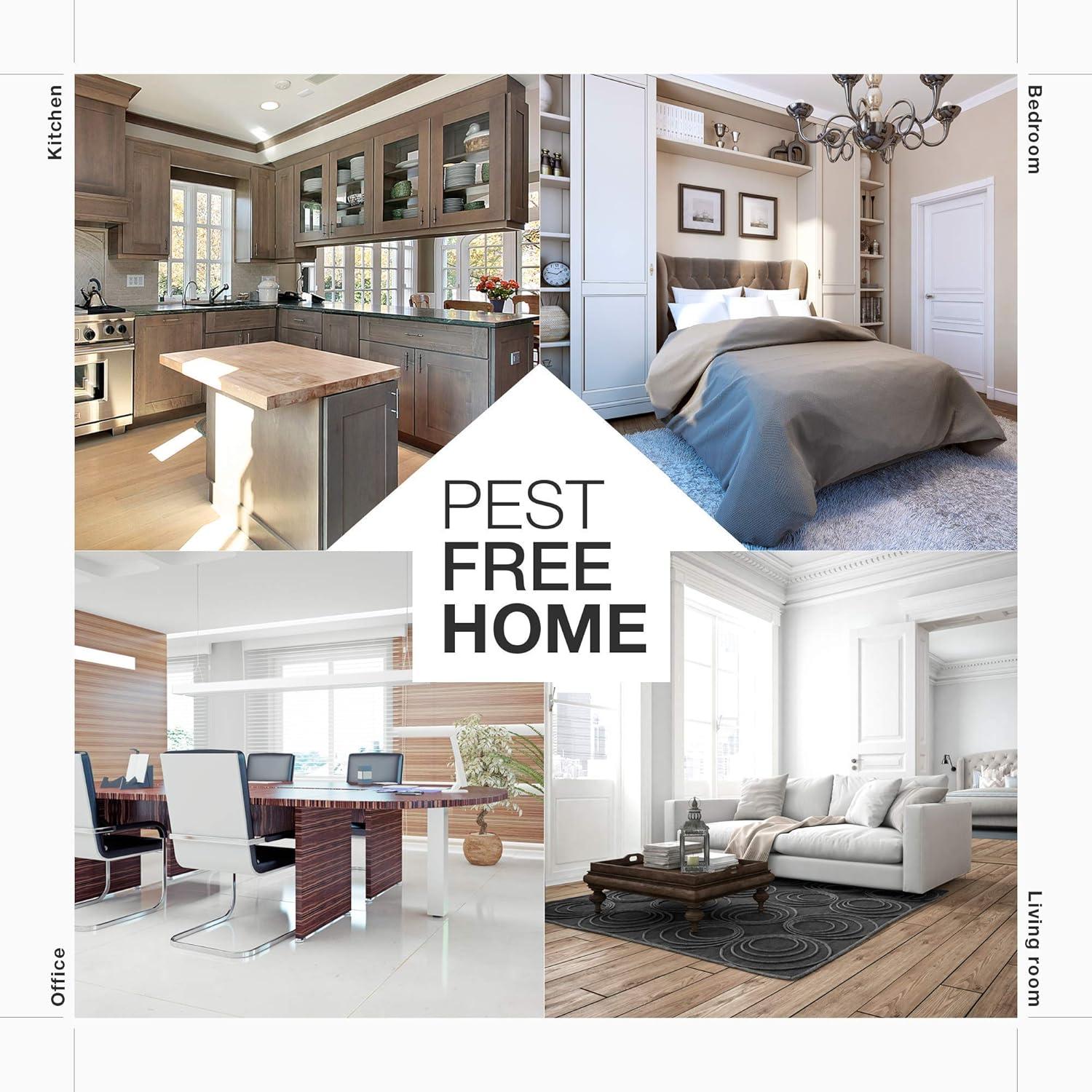 Repelente de Plagas Ultrasónico Brison 102 m² Ecológico