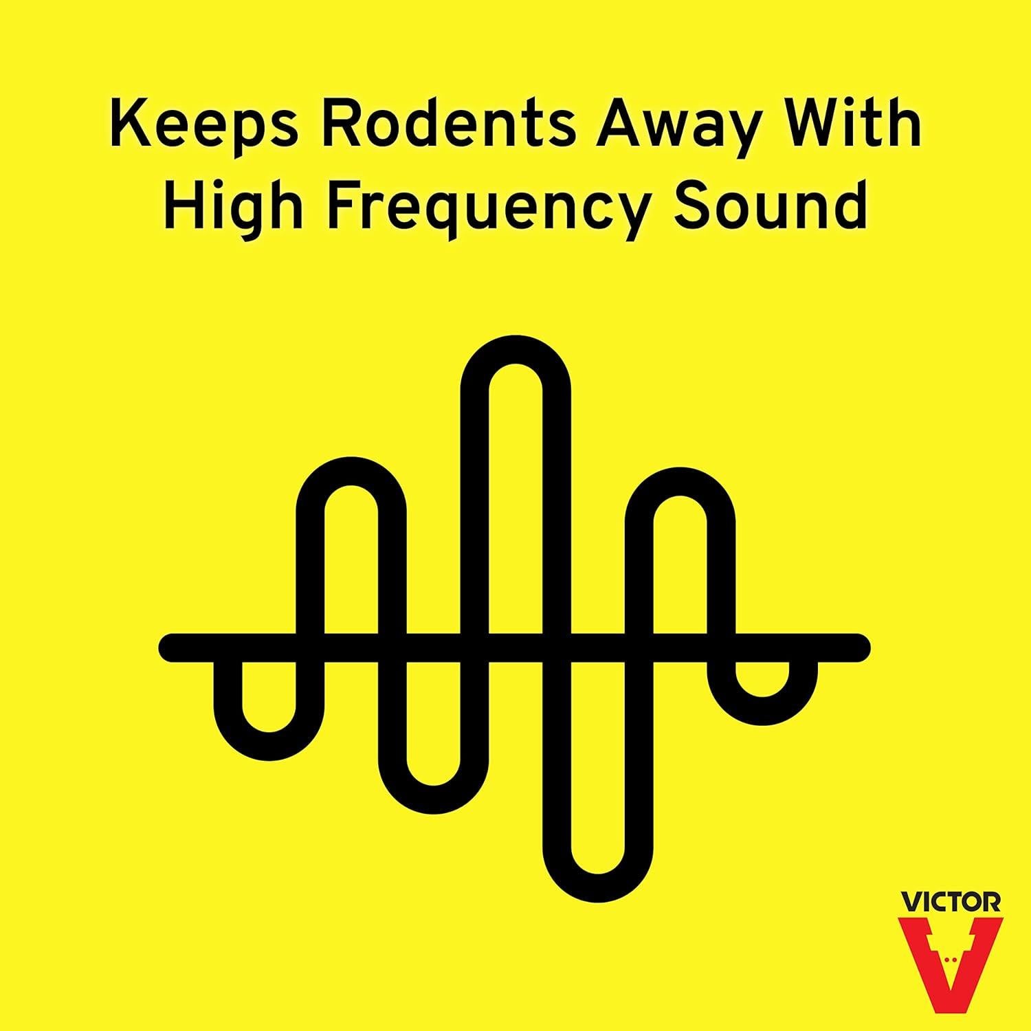 Repelente Ultrasónico de Plagas Victor M793 - Anti-Ratones