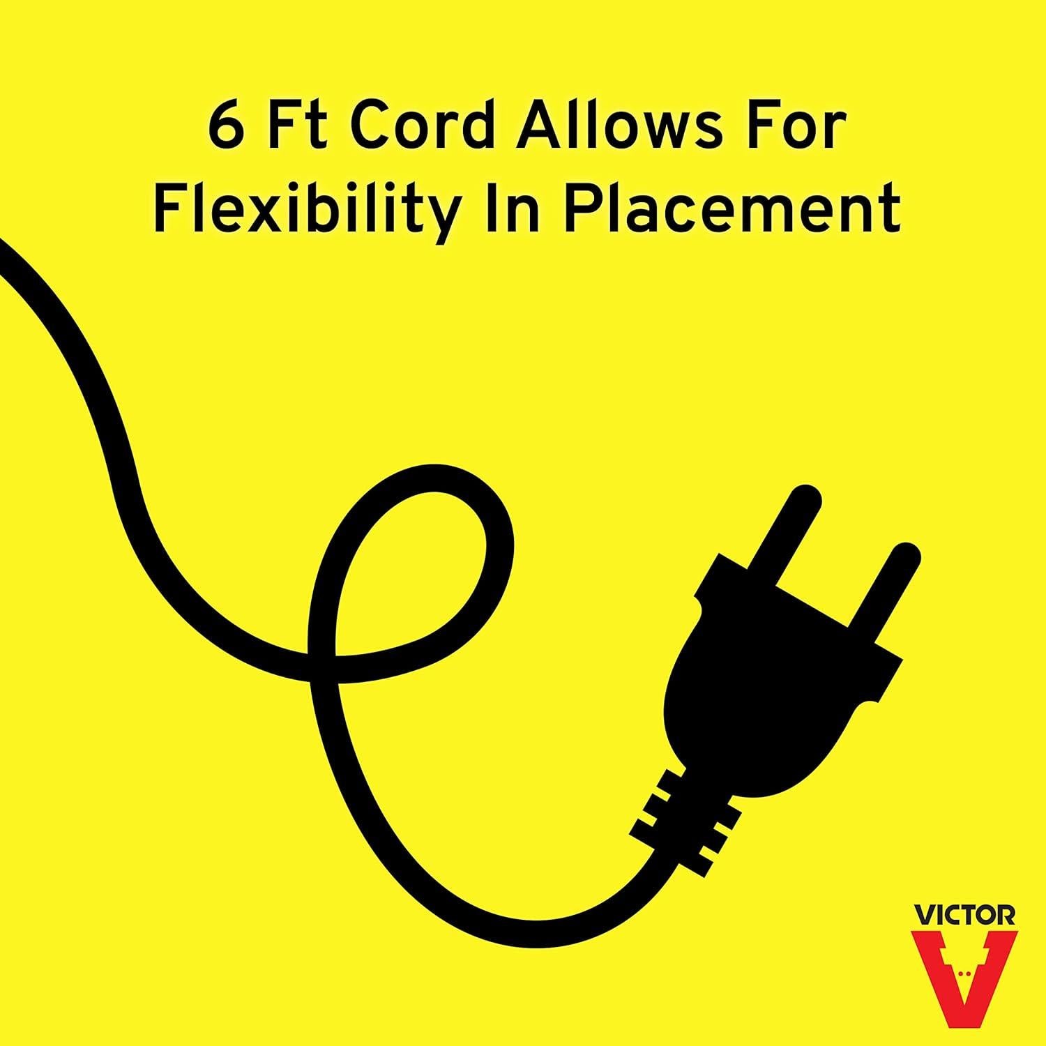 Repelente Ultrasónico de Plagas Victor M793 - Anti-Ratones