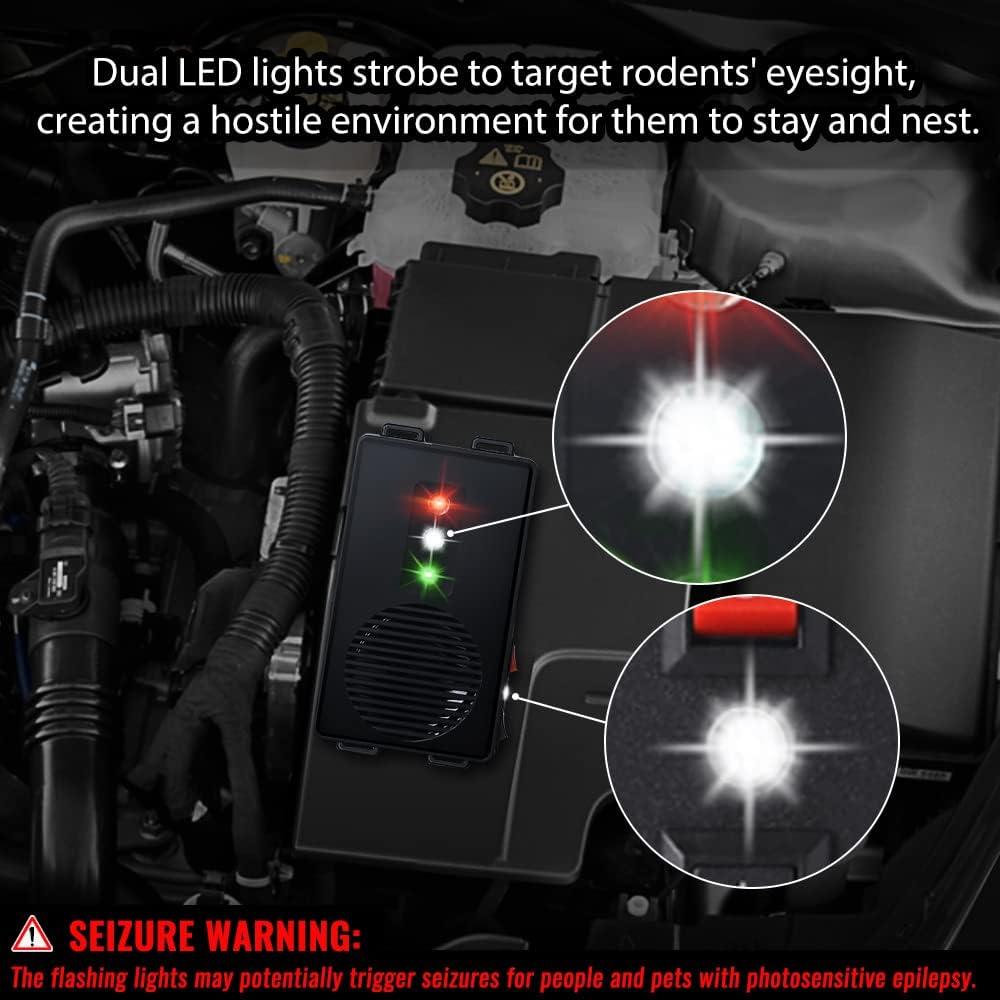 Repelente Ultrasónico de Roedores Loraffe - 2 Unidades