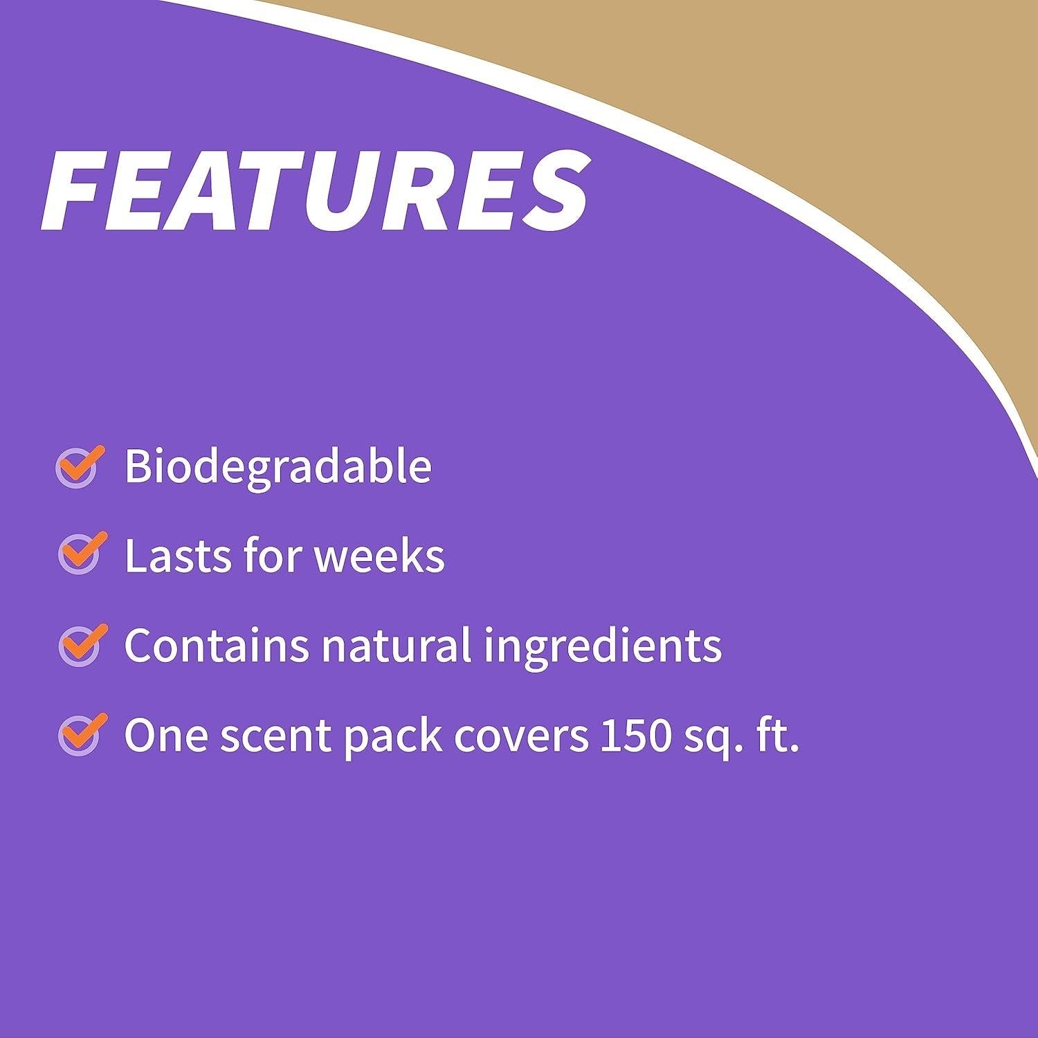 Repelente de Murciélagos Bat Magic - 4 Paquetes de Aceite de Menta