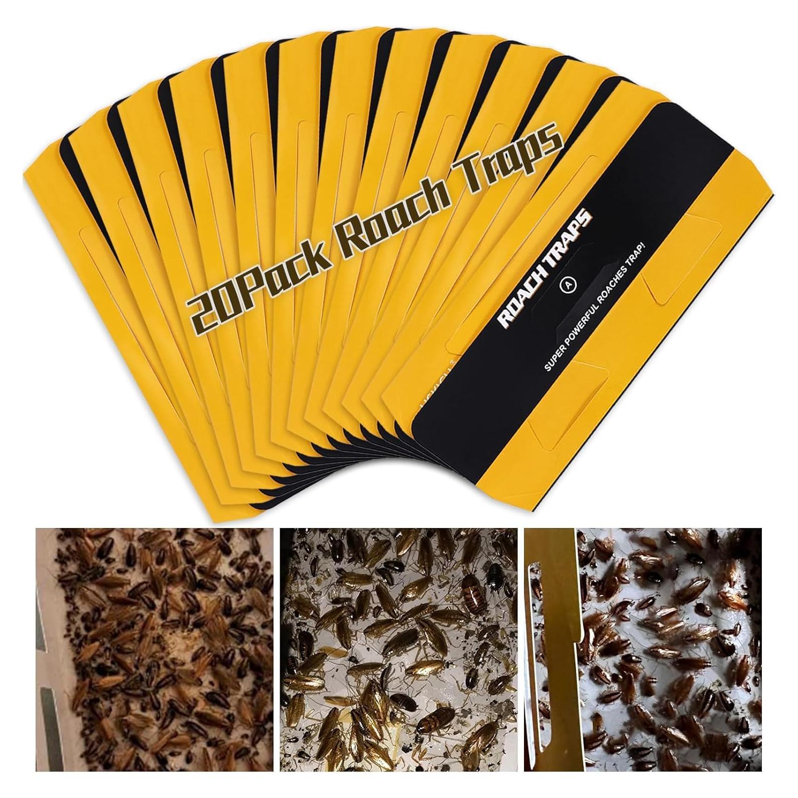 Trampas para Cucarachas USKICH - Paquete de 20 Unidades Ecológicas