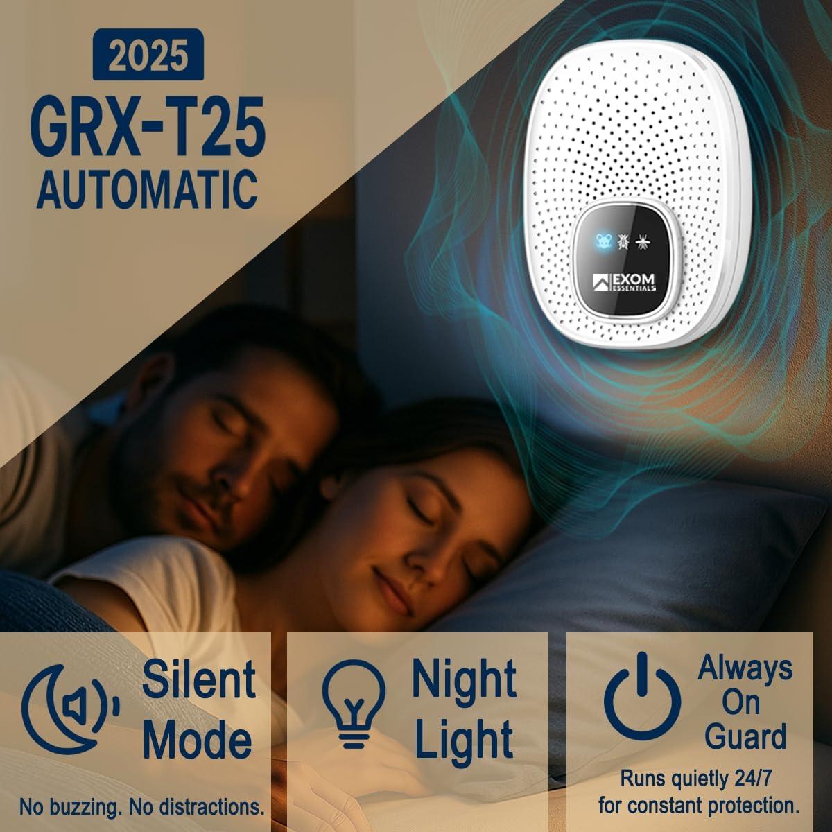 Repelente Ultrasónico de Plagas Genius Skills - 2 Piezas