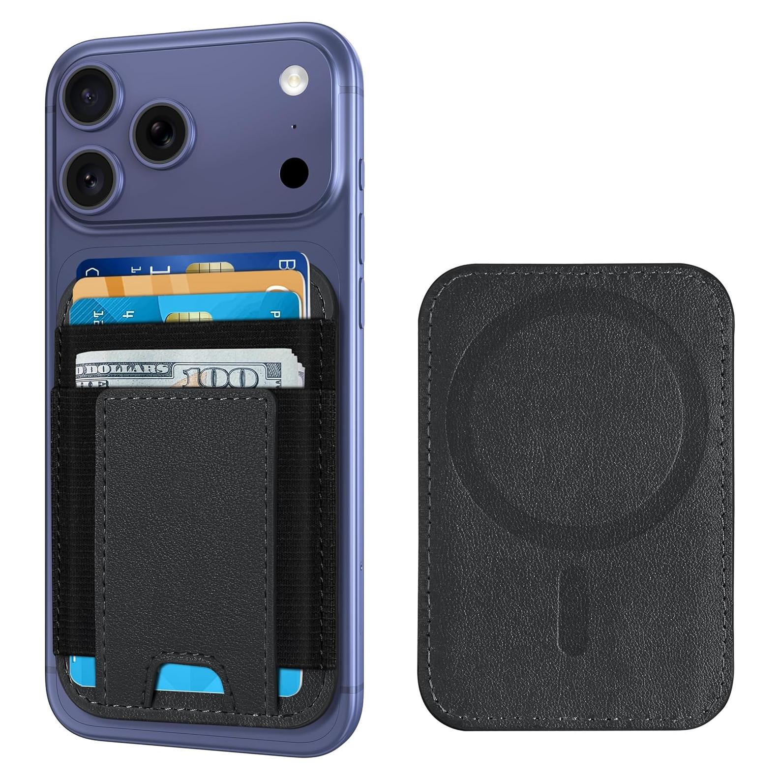 Cartera Magnética MagSafe ExtreLife para iPhone 12-17, 7 Tarjetas, RFID