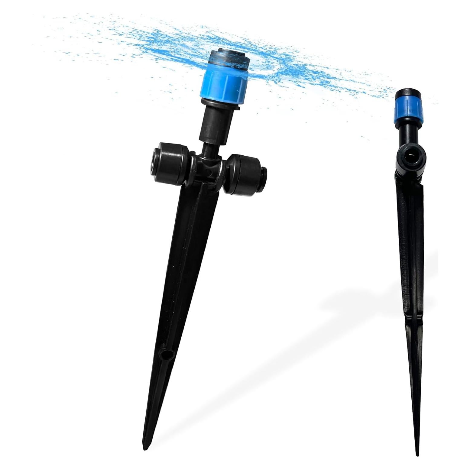 20 Emisores de Goteo Spalolen Push-Fit Ajustables 1/4"