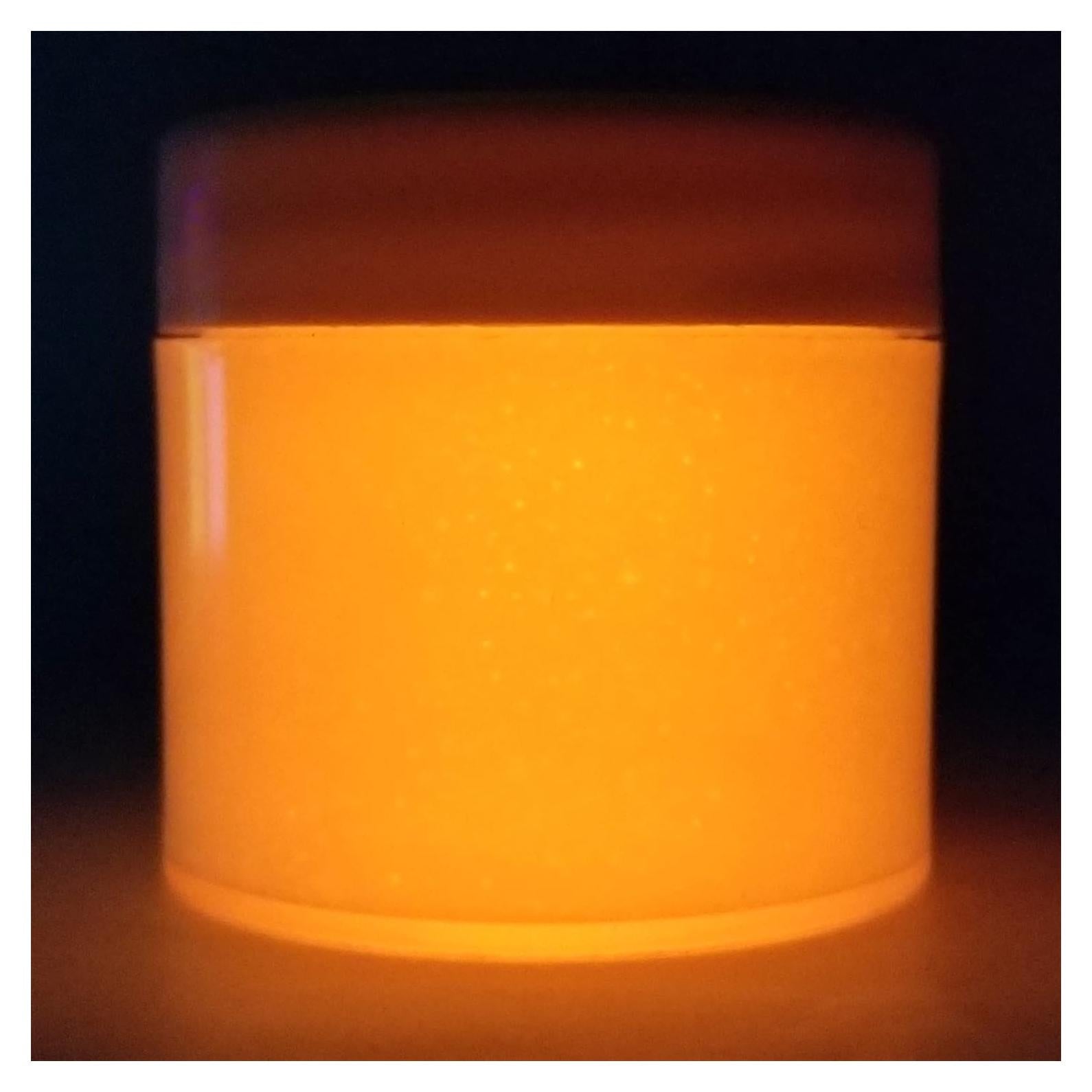 Pintura Acrílica Luminosa Glomania 60ml Brilla en Naranja