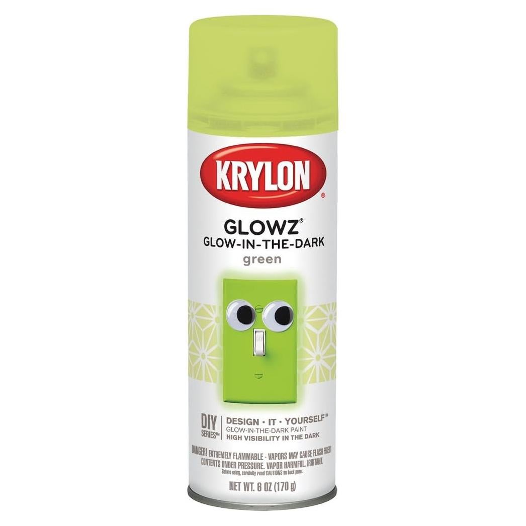 Pintura Brillante en la Oscuridad Krylon K03150 Verde 170g