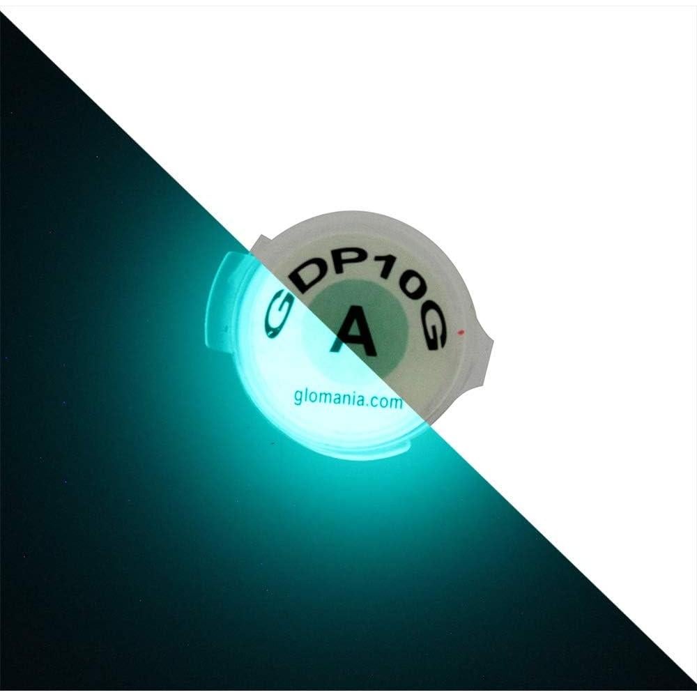 Polvo Pigmento Fosforescente Glomania 10g 7 Colores Invisible